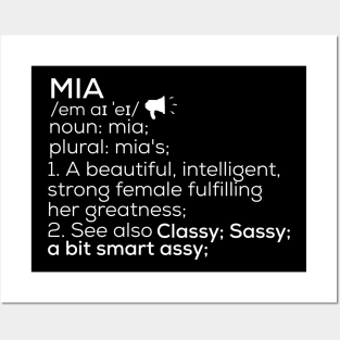 Mia Name Mia Definition Mia Female Name Mia Meaning Posters and Art